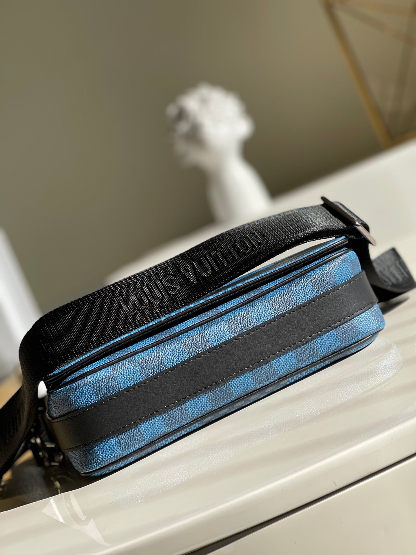 LU Bag  24 Cm Messenger Blue