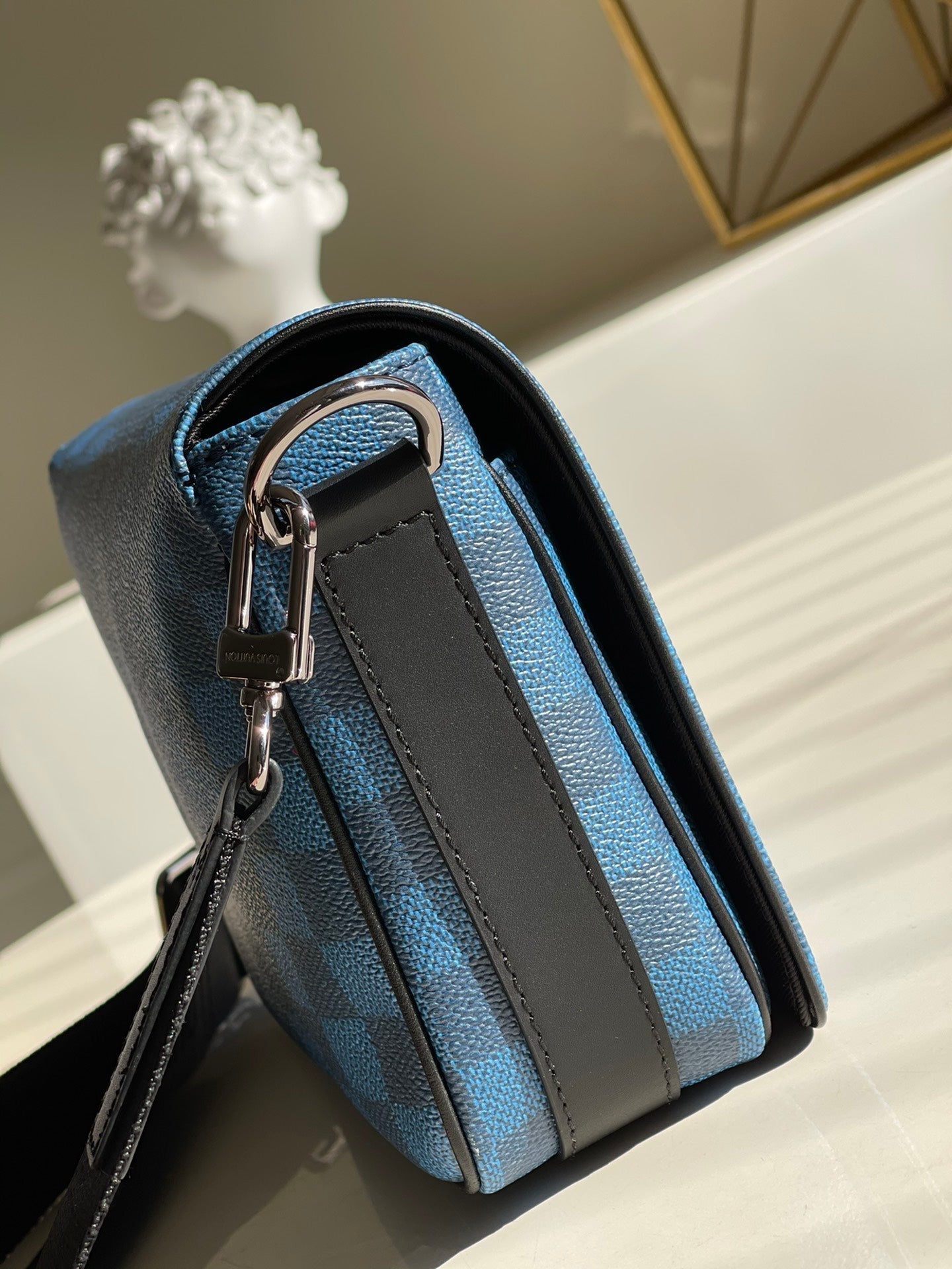 LU Bag  24 Cm Messenger Blue