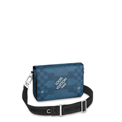 LU Bag  24 Cm Messenger Blue