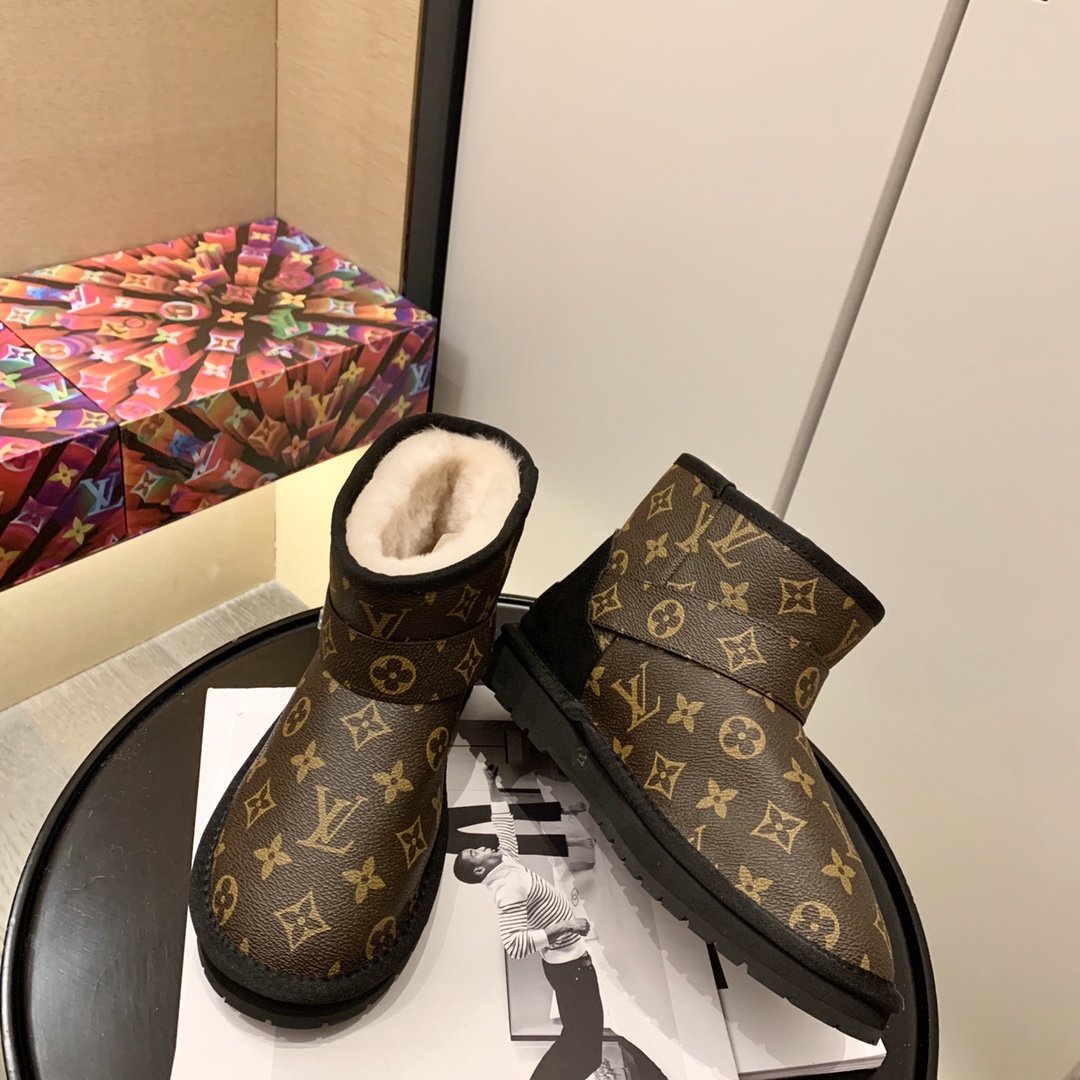 LU UGG Boots Monogram