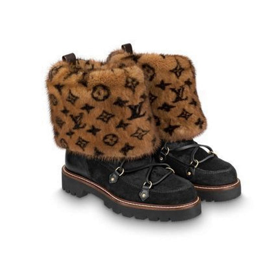 LU UGG  Boots Fur Monogram
