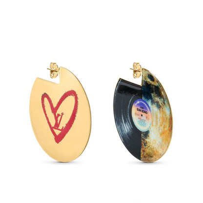 LU Earring Fail in Love Vinyl