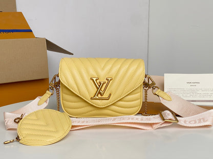 LU Bag Shoulder Multi  Pochette Yellow