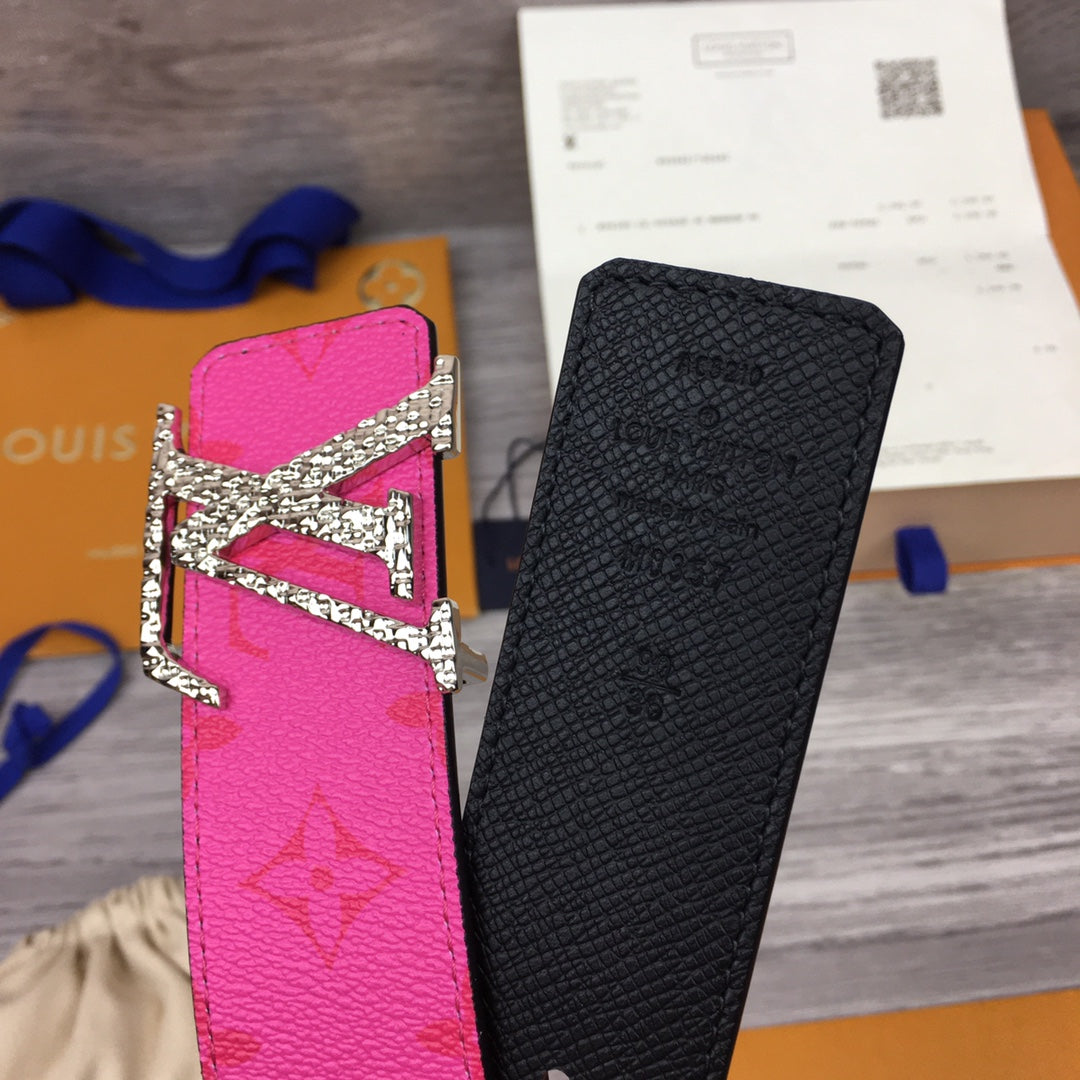 LU  Leather Belt 2 Color 's