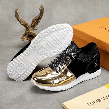 LU Sneakers Gold