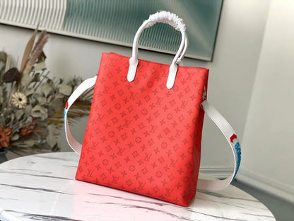 LU Tote Bag  Yellow & Red