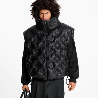 LU  Leather  Vest