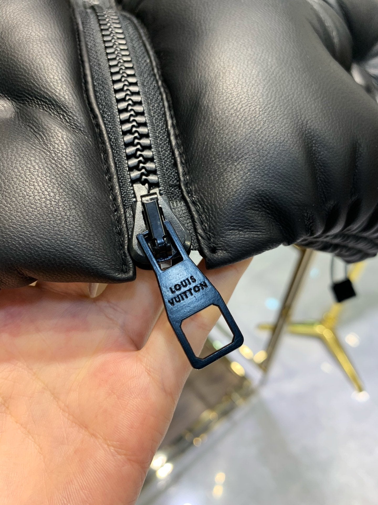 LU  Leather  Vest