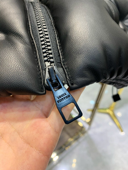 LU  Leather  Vest