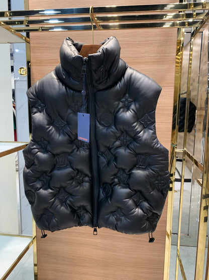 LU  Leather  Vest