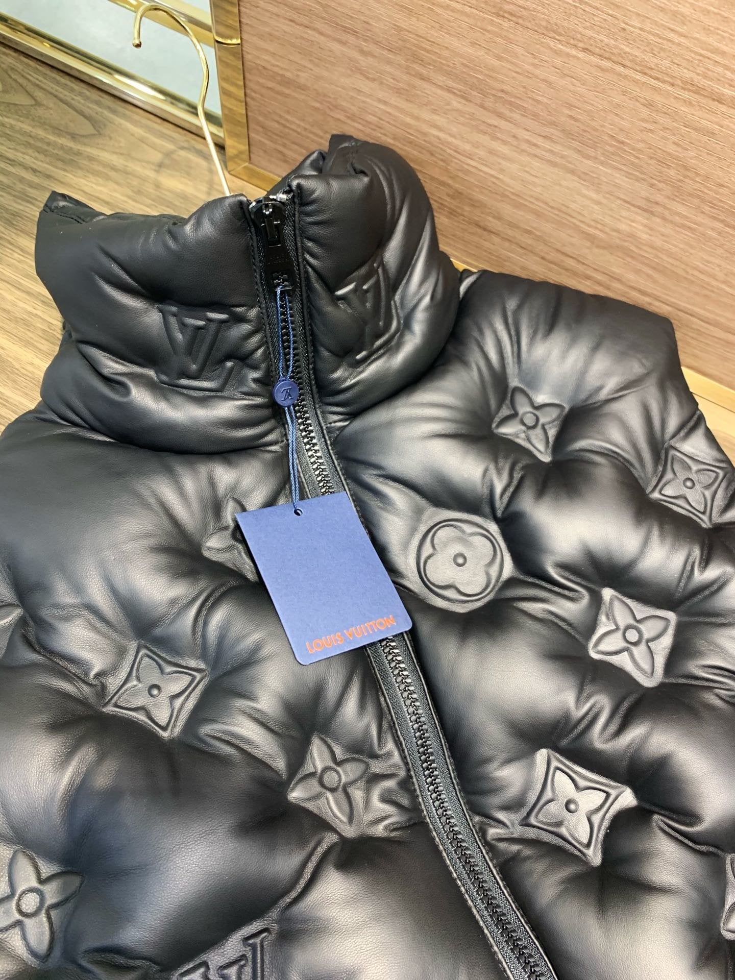 LU  Leather  Vest