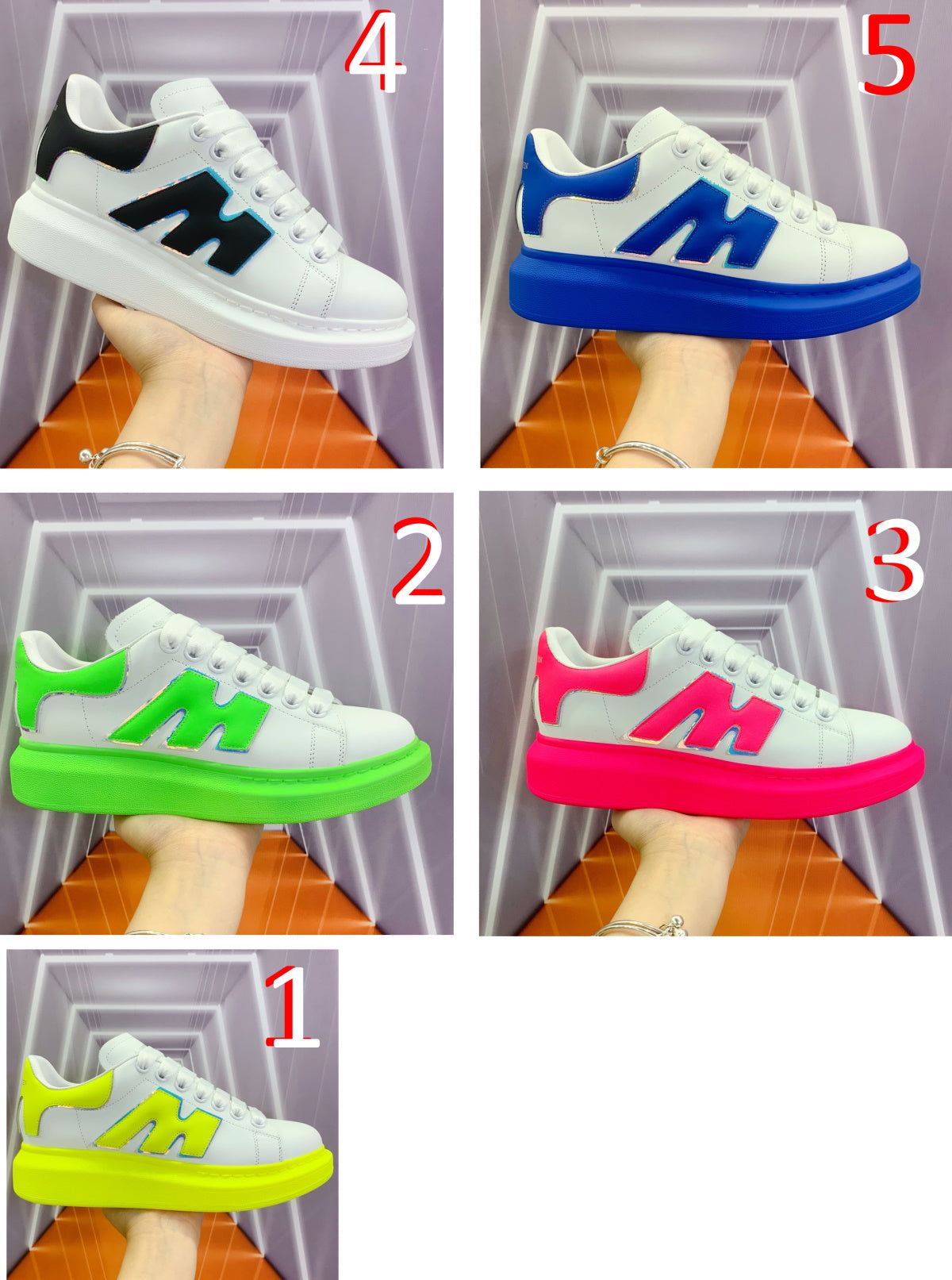 M*QUEEN Sneakers 5 Color 's