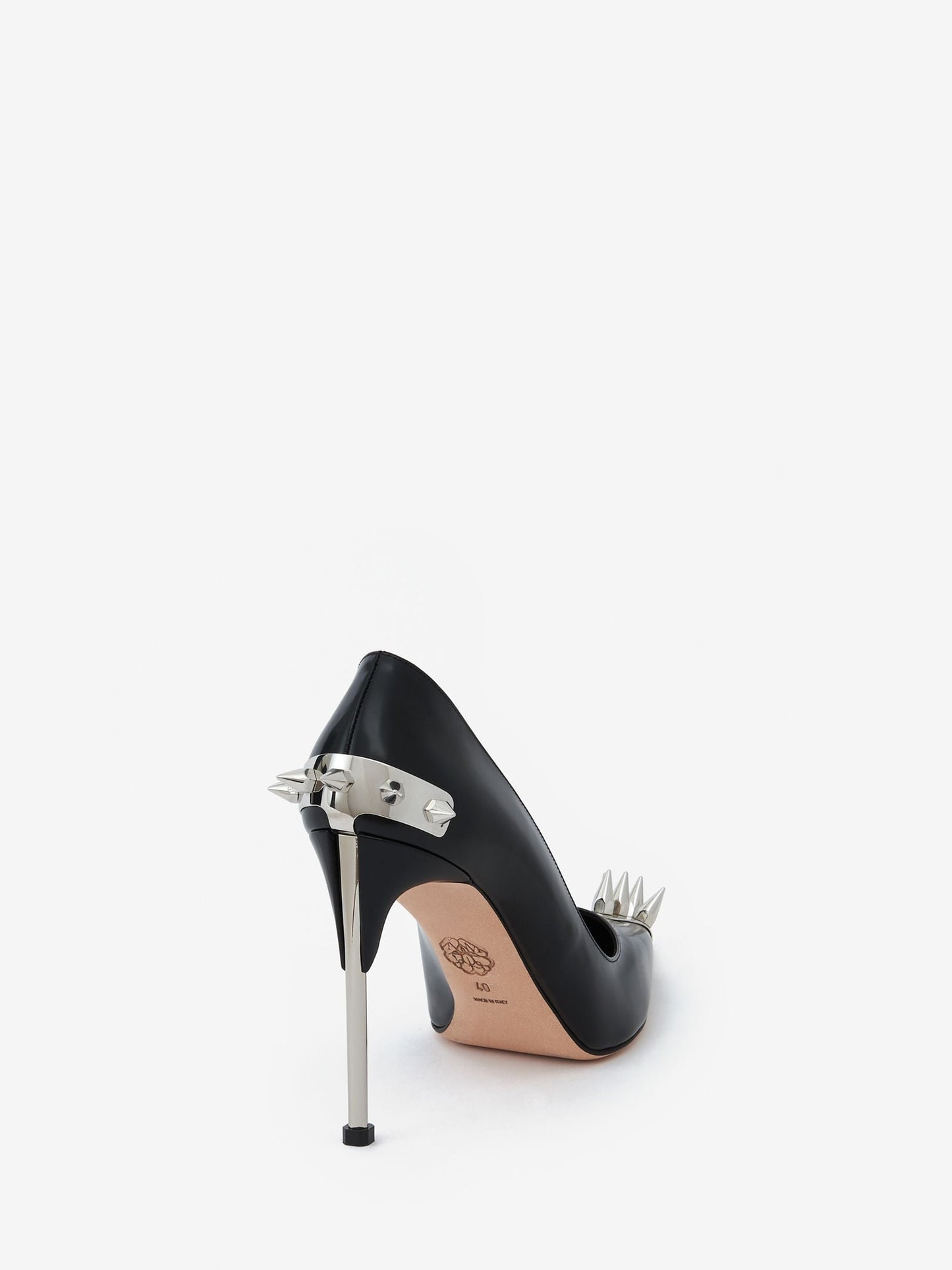 M*queen Shoes Stud Black Heels