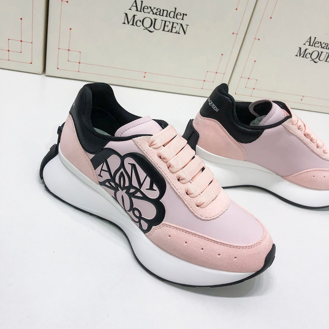 M*QUEEN Sneakers Graffiti Pink