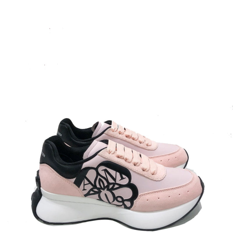 M*QUEEN Sneakers Graffiti Pink