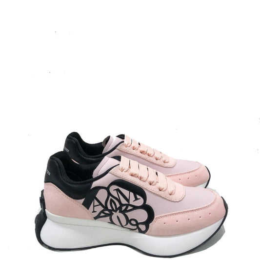 M*QUEEN Sneakers Graffiti Pink