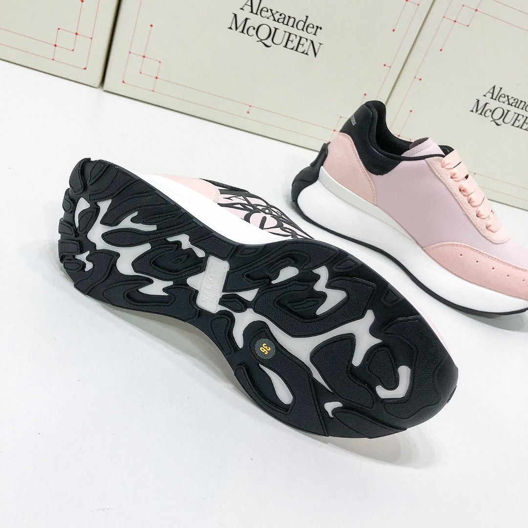 M*QUEEN Sneakers Graffiti Pink