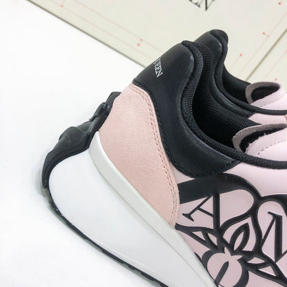 M*QUEEN Sneakers Graffiti Pink