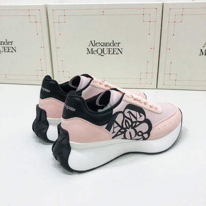 M*QUEEN Sneakers Graffiti Pink