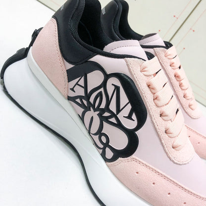 M*QUEEN Sneakers Graffiti Pink