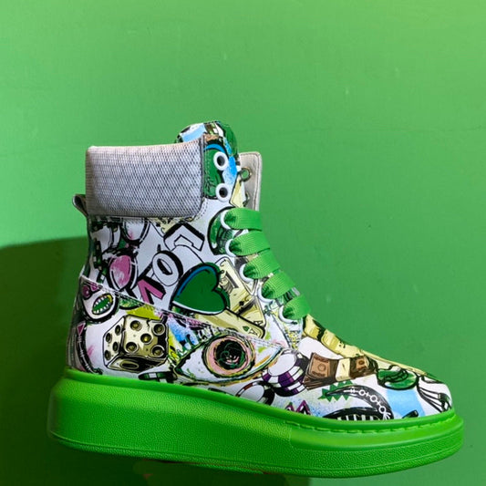 M*queen  Sneakers High