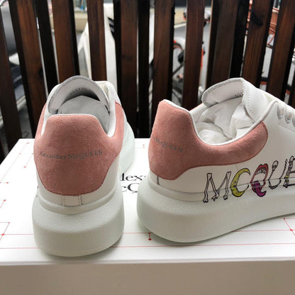 M*queen Sneakers White Logo