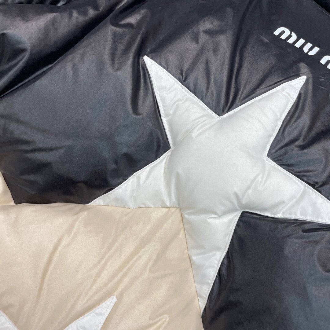 MIU MI prd Down Jacket 2 Color 's Stars