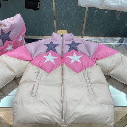 MIU MI prd Down Jacket 2 Color 's Stars