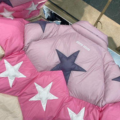 MIU MI prd Down Jacket 2 Color 's Stars