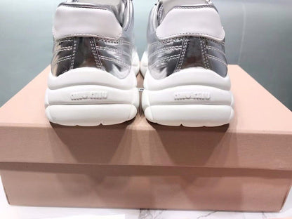 MIU MI  Sneakers Run Away SILVER