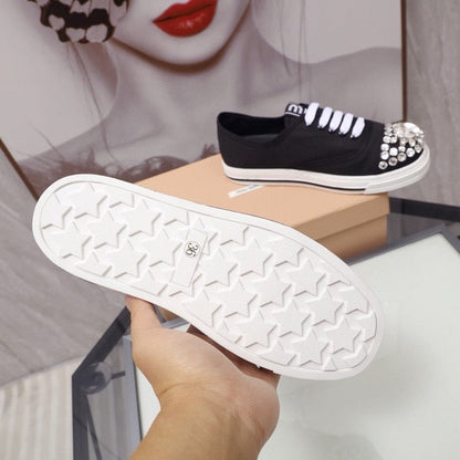 MIU MI  Tennis  Sneakers Stones