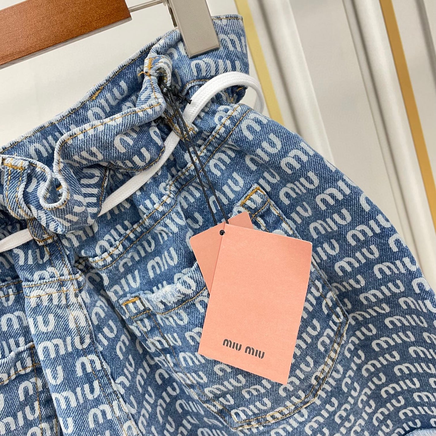 MIU MI PRD  Shorts Woman Jeans