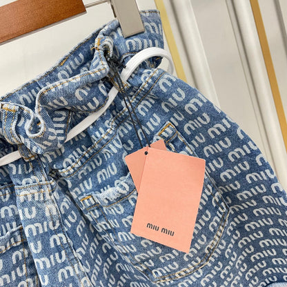 MIU MI PRD  Shorts Woman Jeans