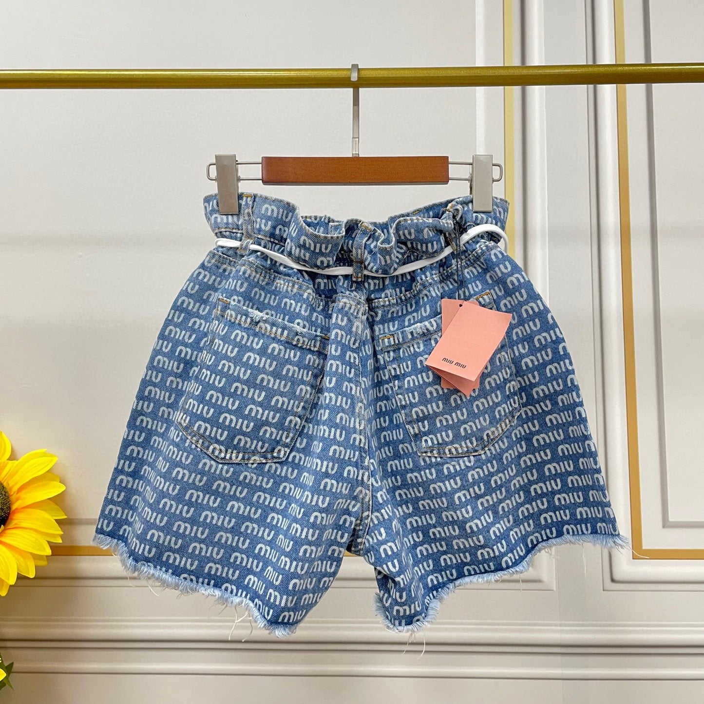 MIU MI PRD  Shorts Woman Jeans