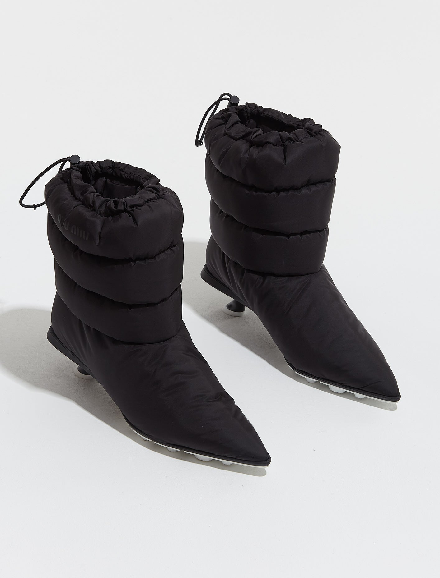 MIU MI  PRD  Boots Puffer Padded 2 Color 's LOW