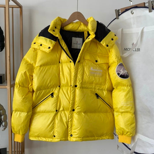 Moncr Down Jacket Yellow