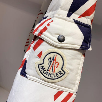Moncr Down Jacket Vest White