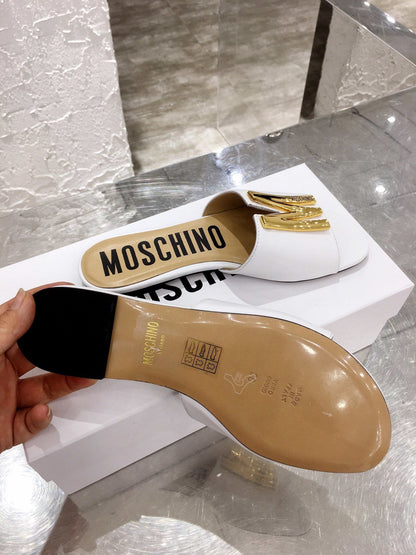 MOSKINO  Slippers White