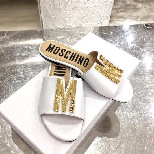 MOSKINO  Slippers White