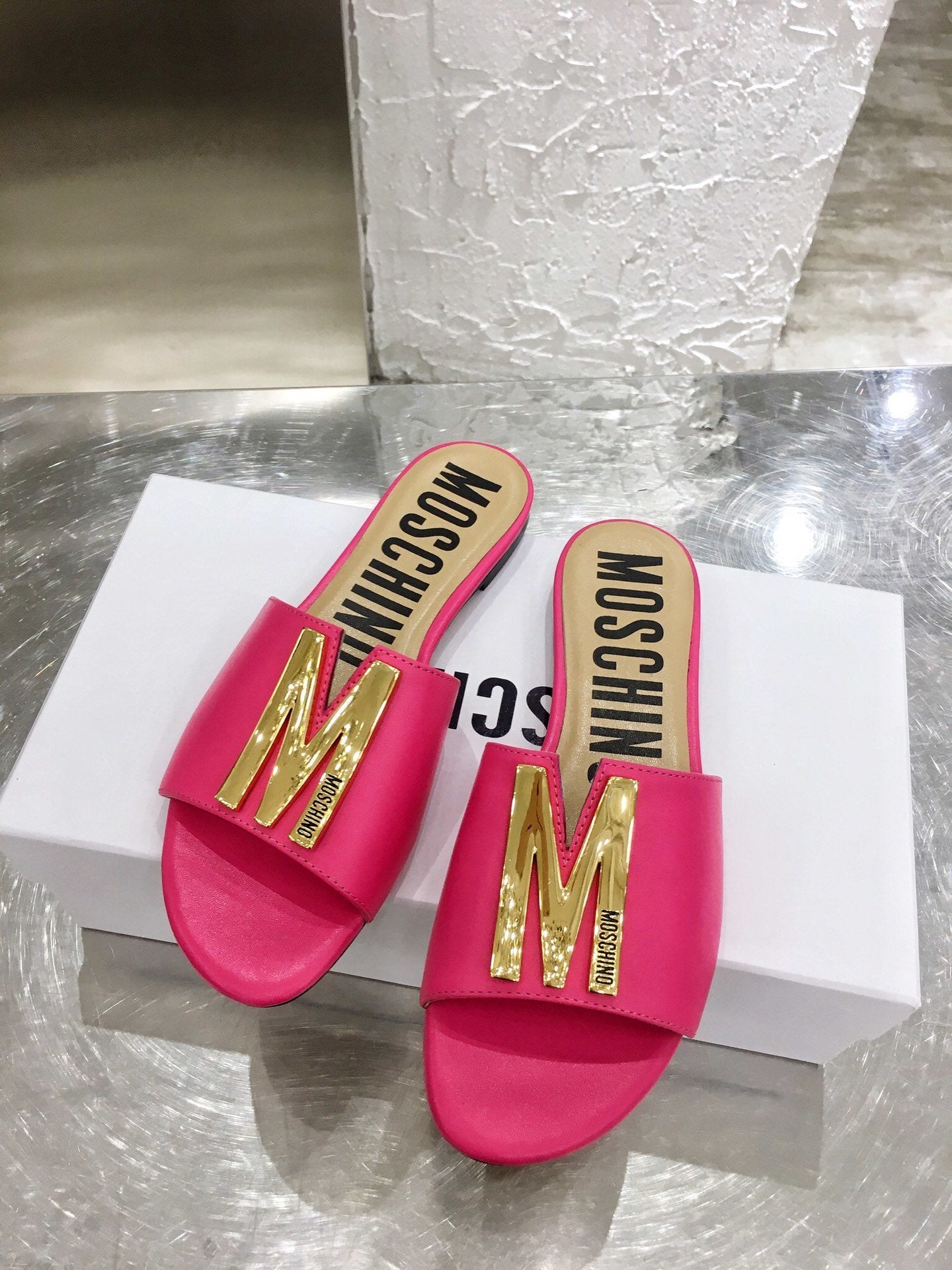 MOSKINO  Slippers Fuchsia
