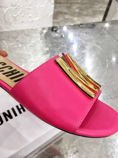 MOSKINO  Slippers Fuchsia