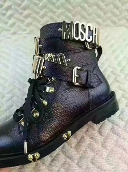 MOSKINO  Boots Logo