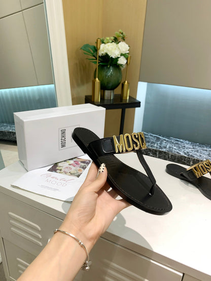 MOSKINO  Slippers Slide  3 Color's