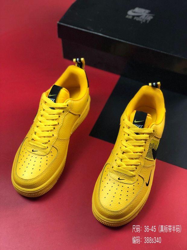 N*ke Force 1 Yellow