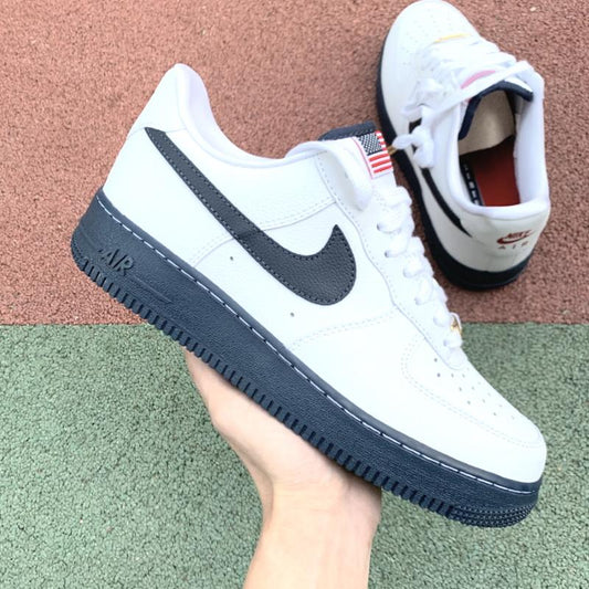 N*ke Sneakers  Force 1 Black White