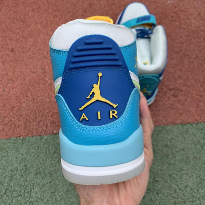 N*ke Max Sneakers  Jorda 1 Blue White