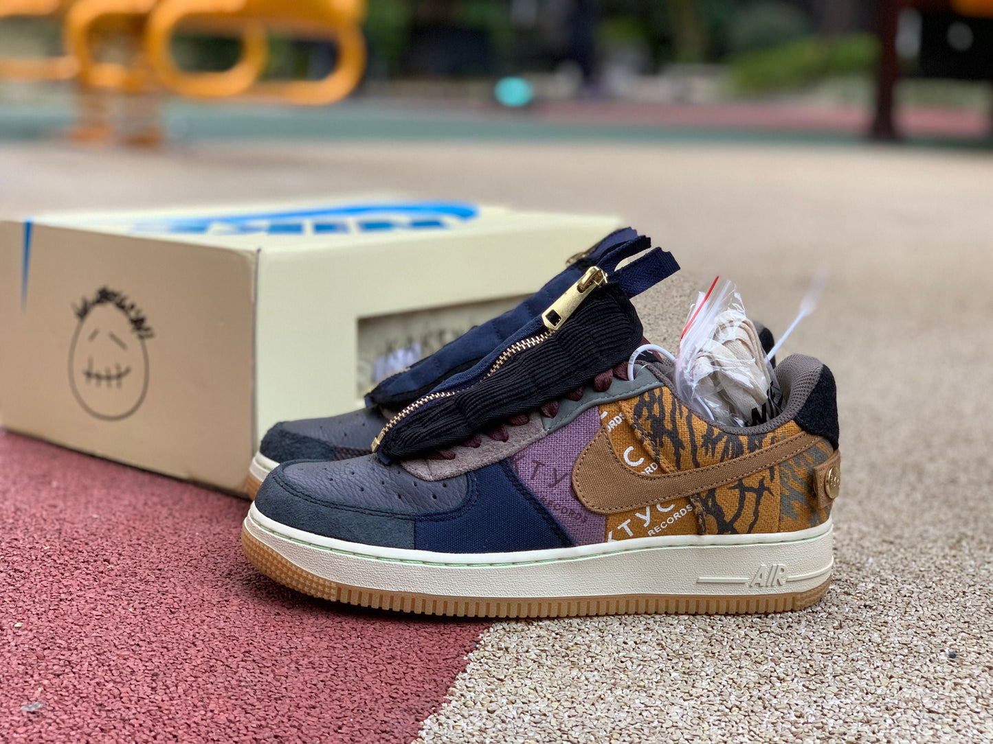 N*ke Max Sneakers Force Travi Scot TS
