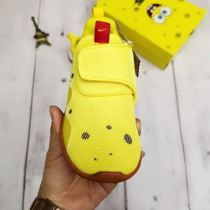 N*ke Max  Kids Yellow Sneakers