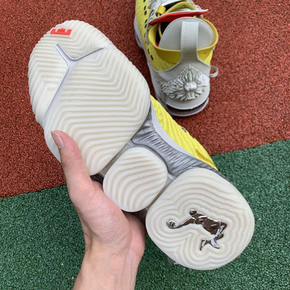 N*ke Lebro 16 Yellow Sneakers