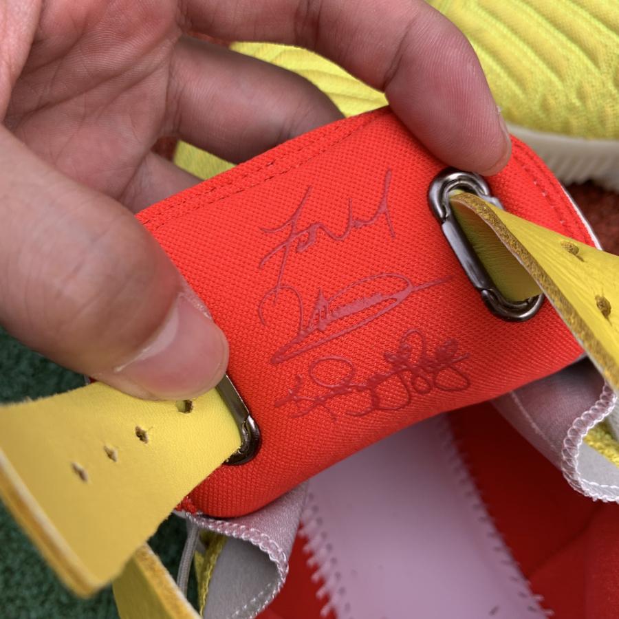 N*ke Lebro 16 Yellow Sneakers